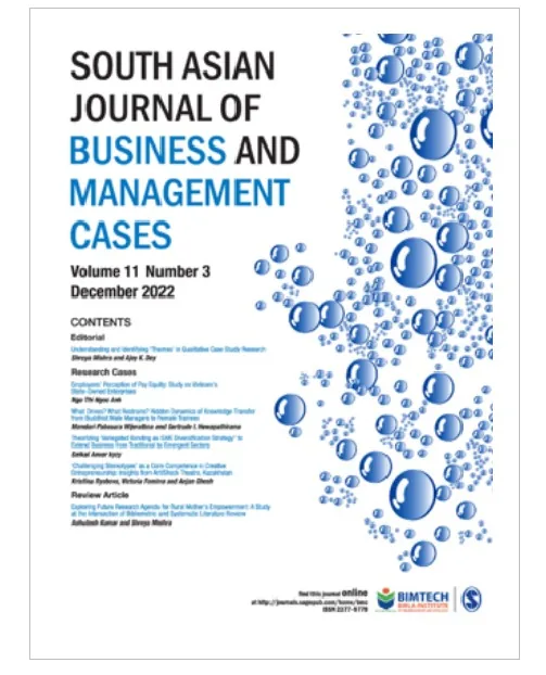 South Asian Journal of Business and Management Cases (SAJBMC)